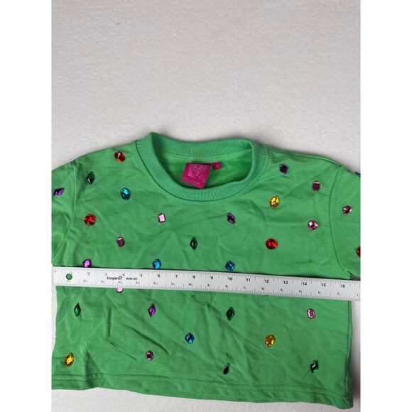 Queen of sparkles girls green jewel set M (10) - Picture 14 of 15